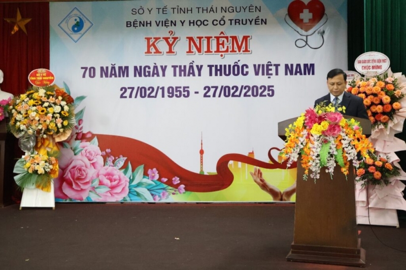 benh vien y hoc co truyen thai nguyen ky niem 70 nam ngay thay thuoc viet nam  27 02 1995  ?? 27 02 2025